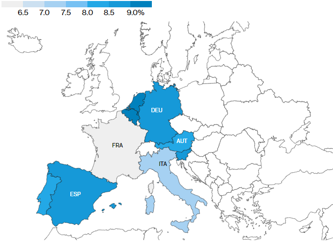 تاثیر داده های تورمی بر آینده نرخ های بهره ناحیه یورو!